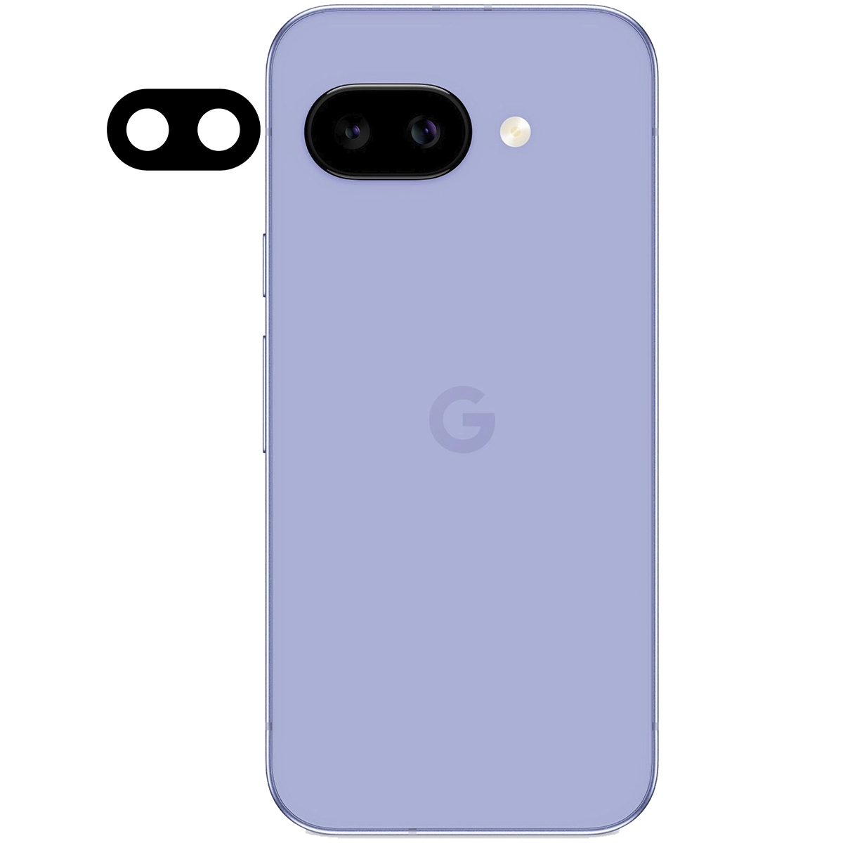 Dopasowanie szkła na aparat Bizon Glass Lens do Google Pixel 9a